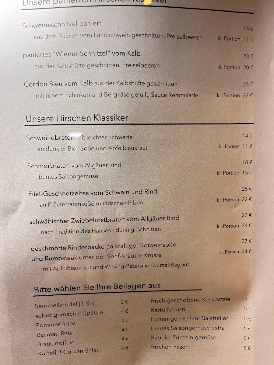 Speisekarte photo 1