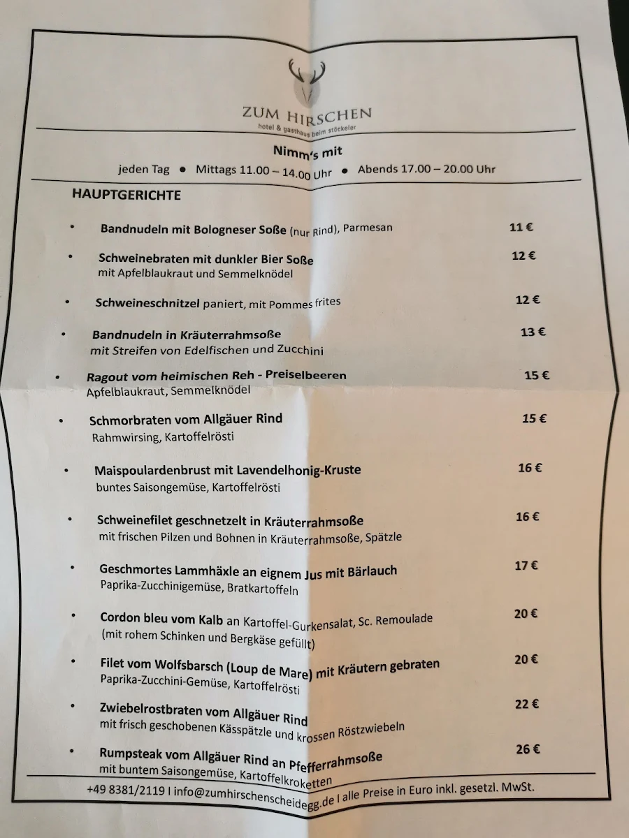 Speisekarte photo 9