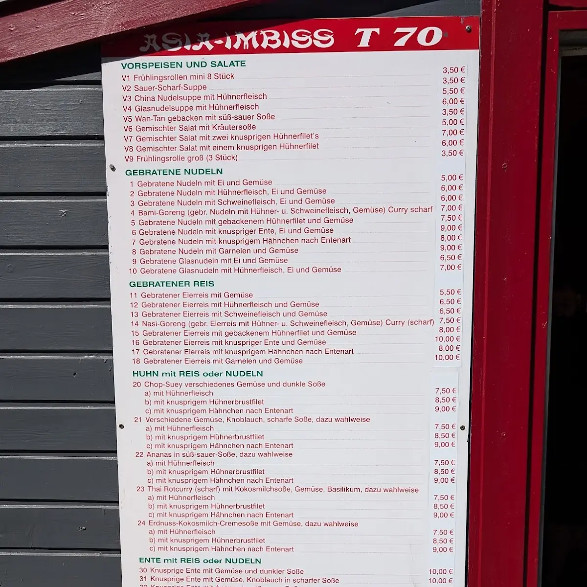 Speisekarte photo 2