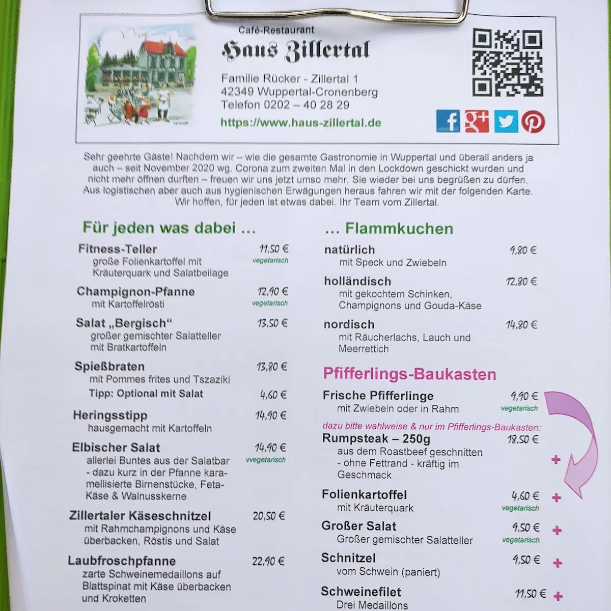 Speisekarte photo 3