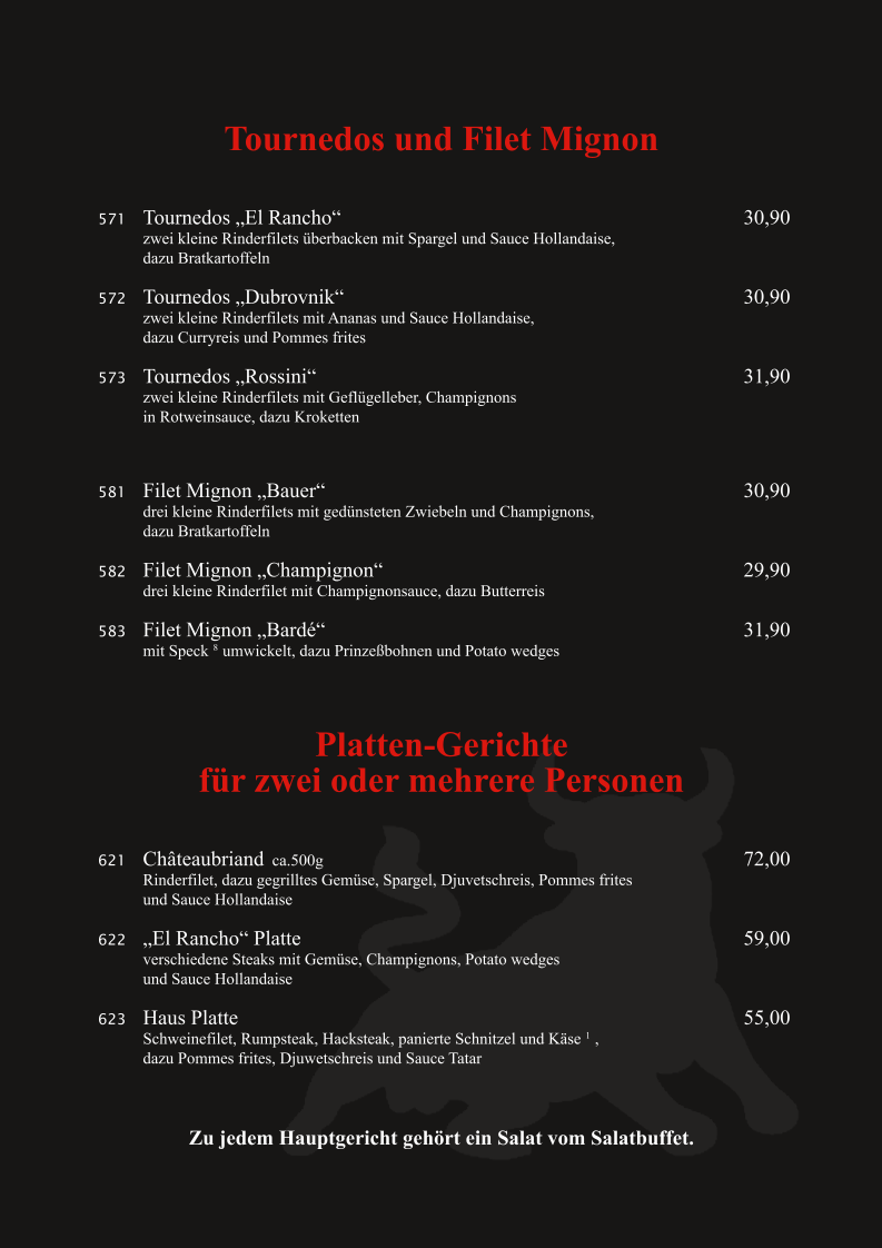 Speisekarte photo 7