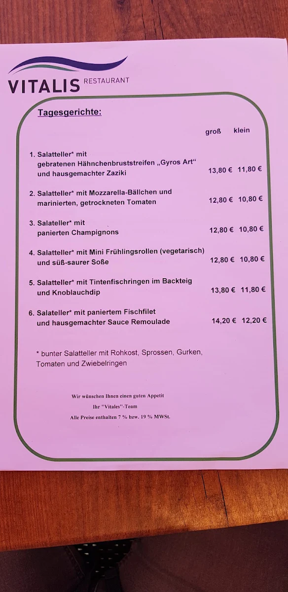 Speisekarte photo 6
