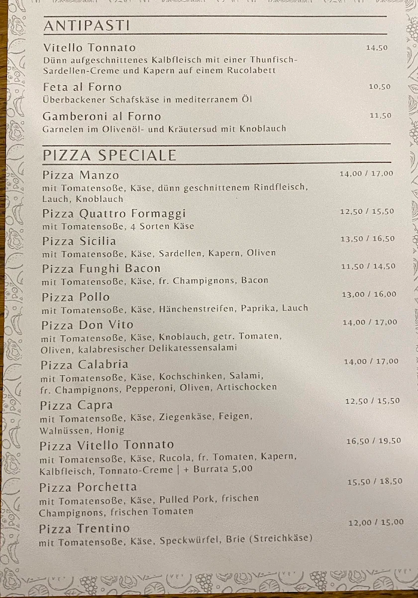 Speisekarte photo 1