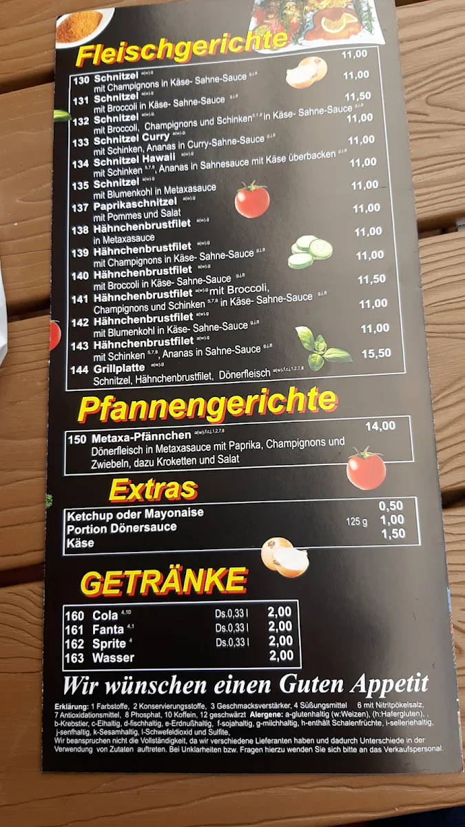 Speisekarte photo 2