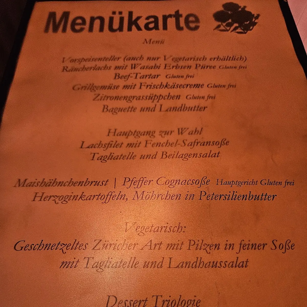 Speisekarte photo 3