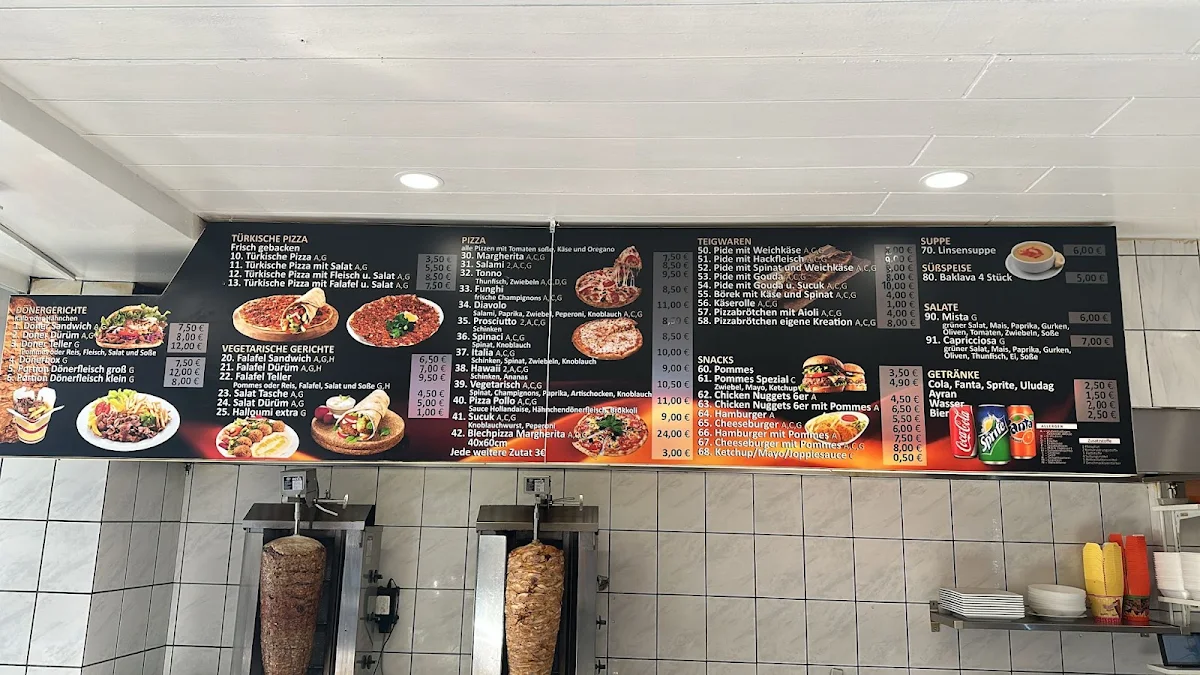 Speisekarte, Sülzer Kebab