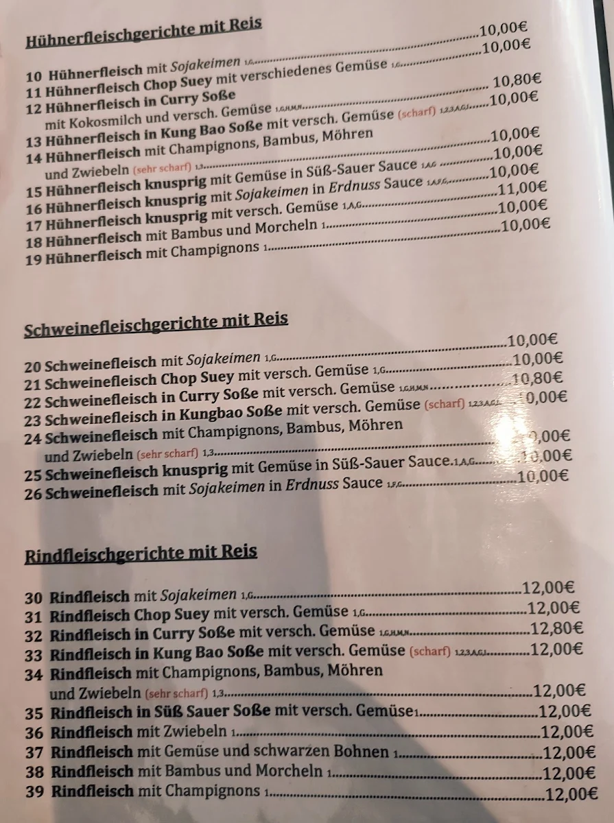 Speisekarte photo 1
