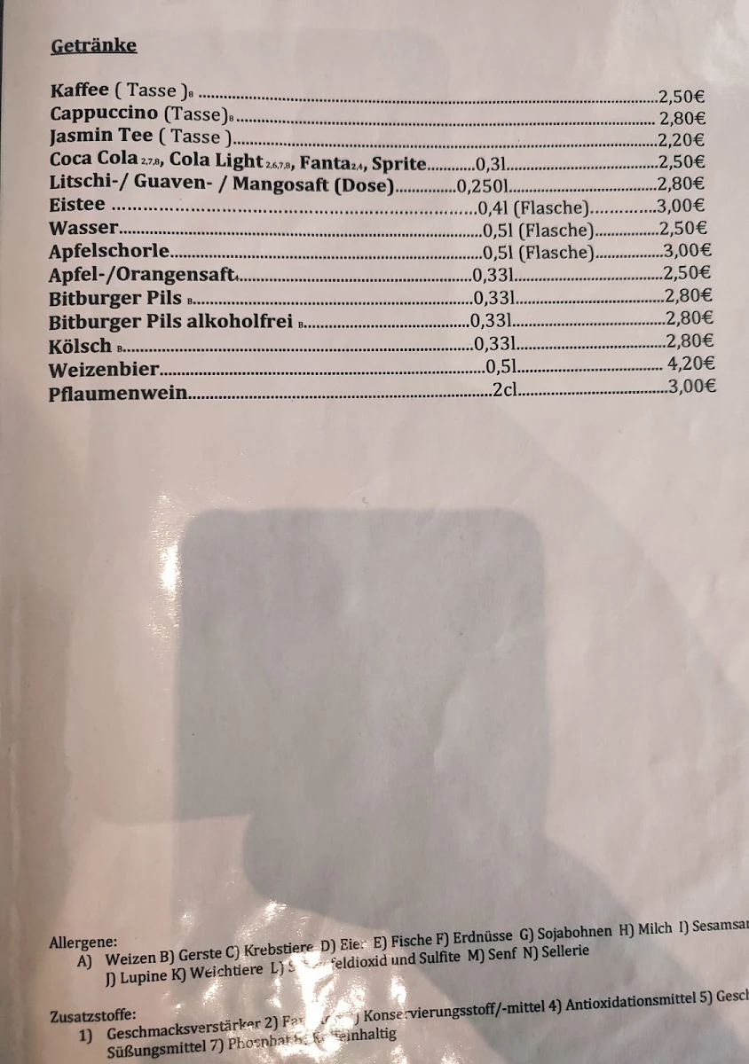 Speisekarte photo 4