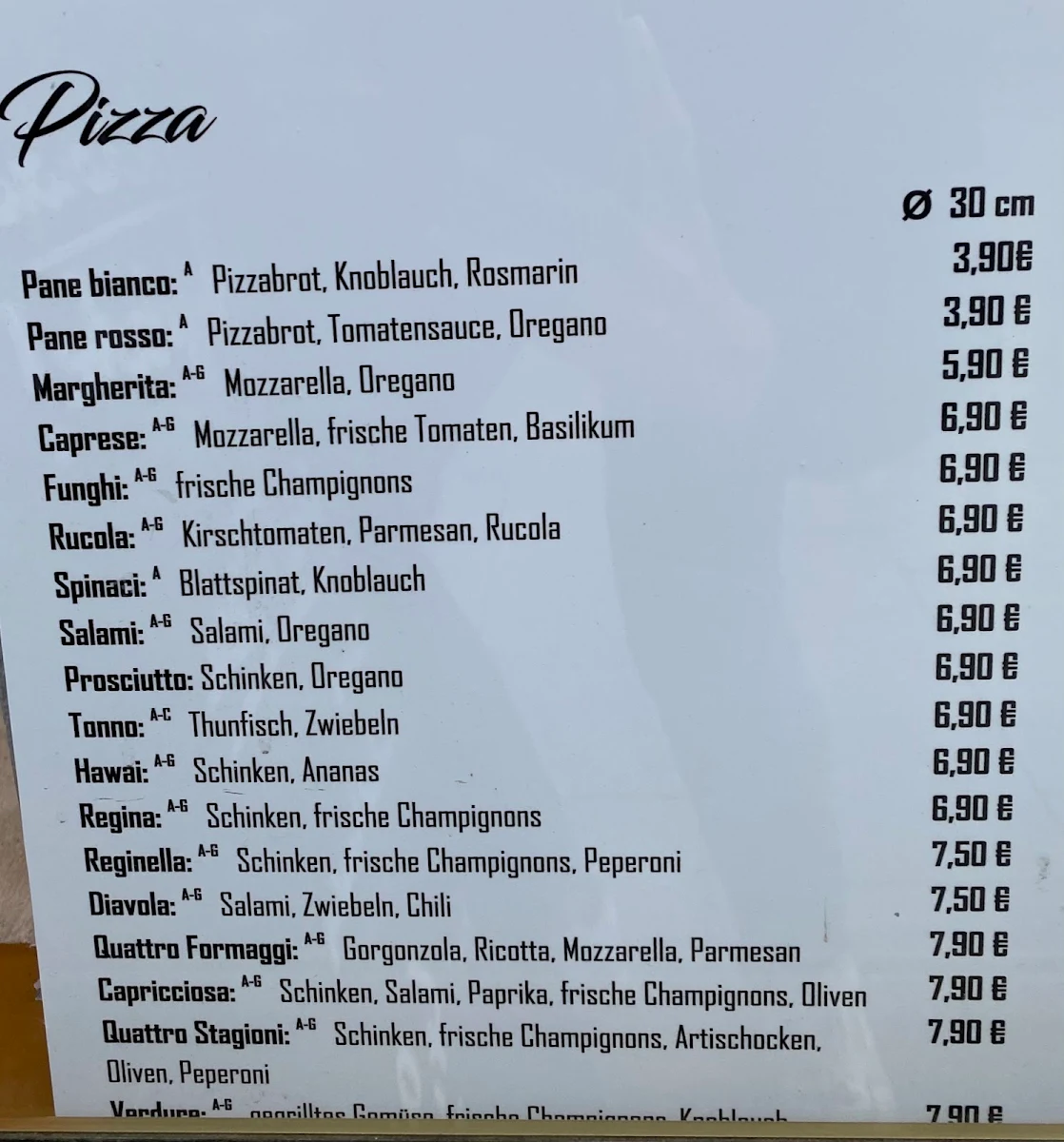 Speisekarte photo 9