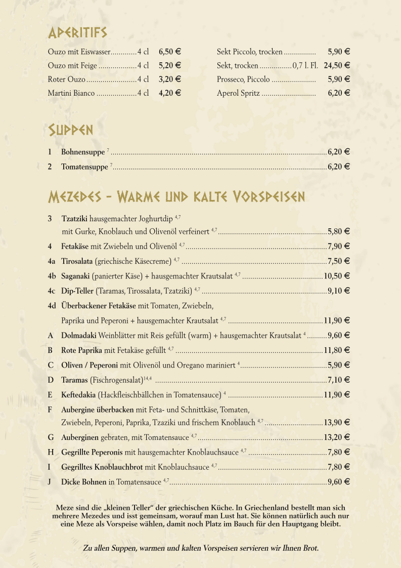 Speisekarte photo 2