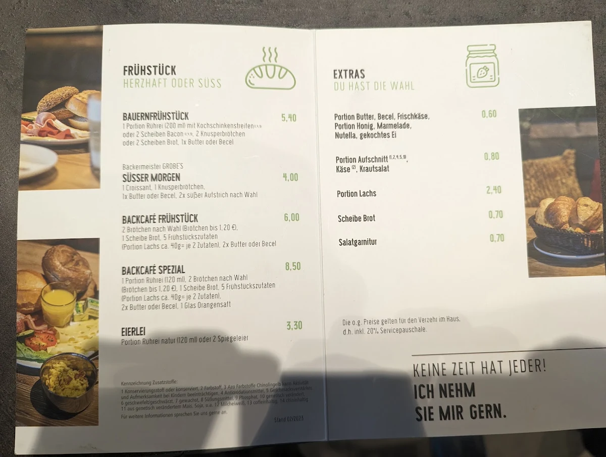 Speisekarte photo 6