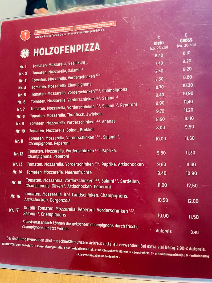 Speisekarte photo 3
