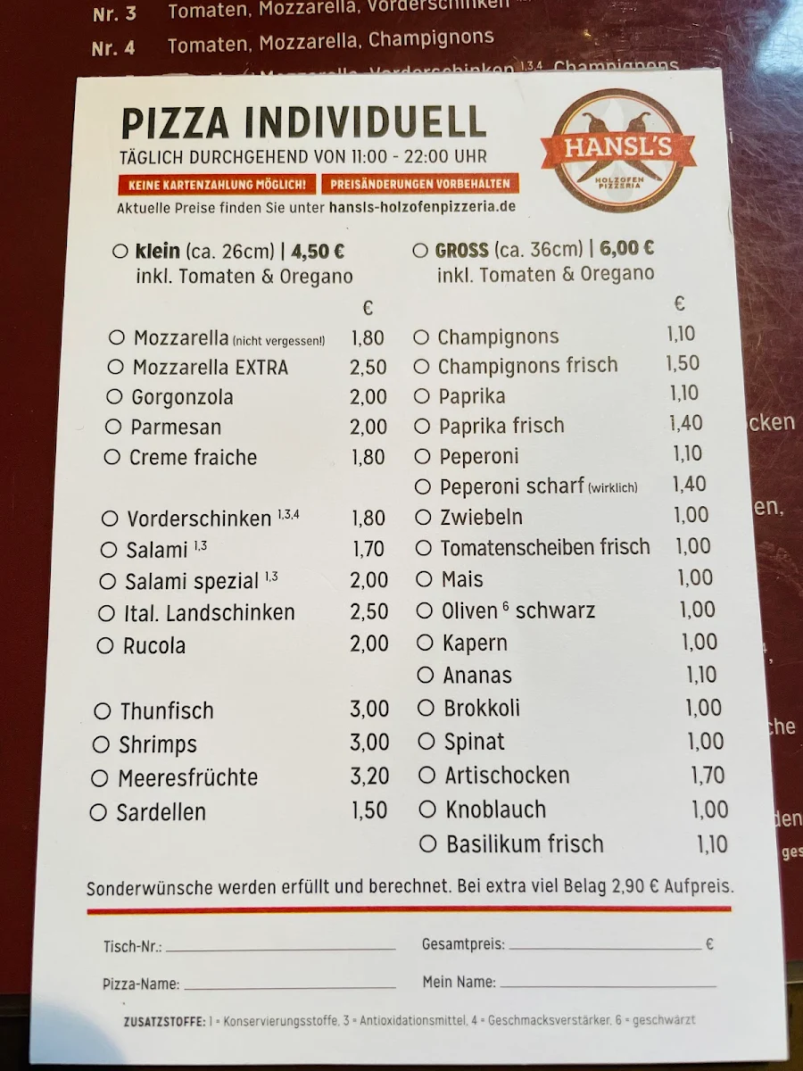 Speisekarte photo 7