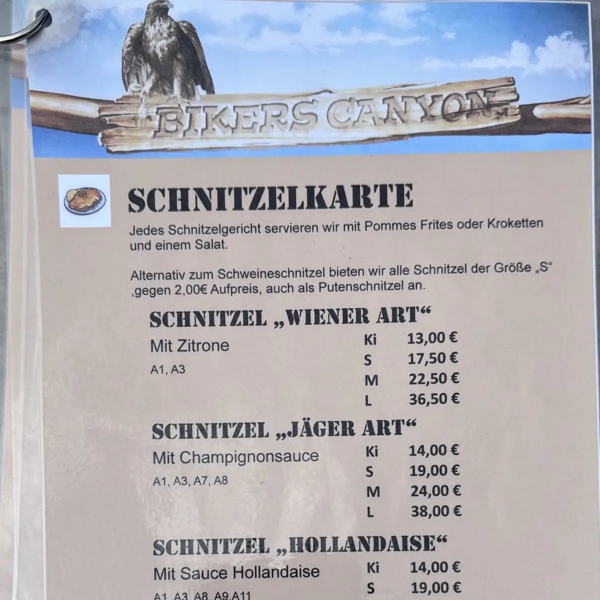 Speisekarte photo 1