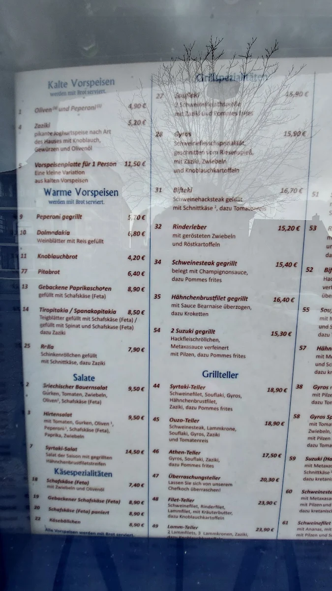 Speisekarte photo 2