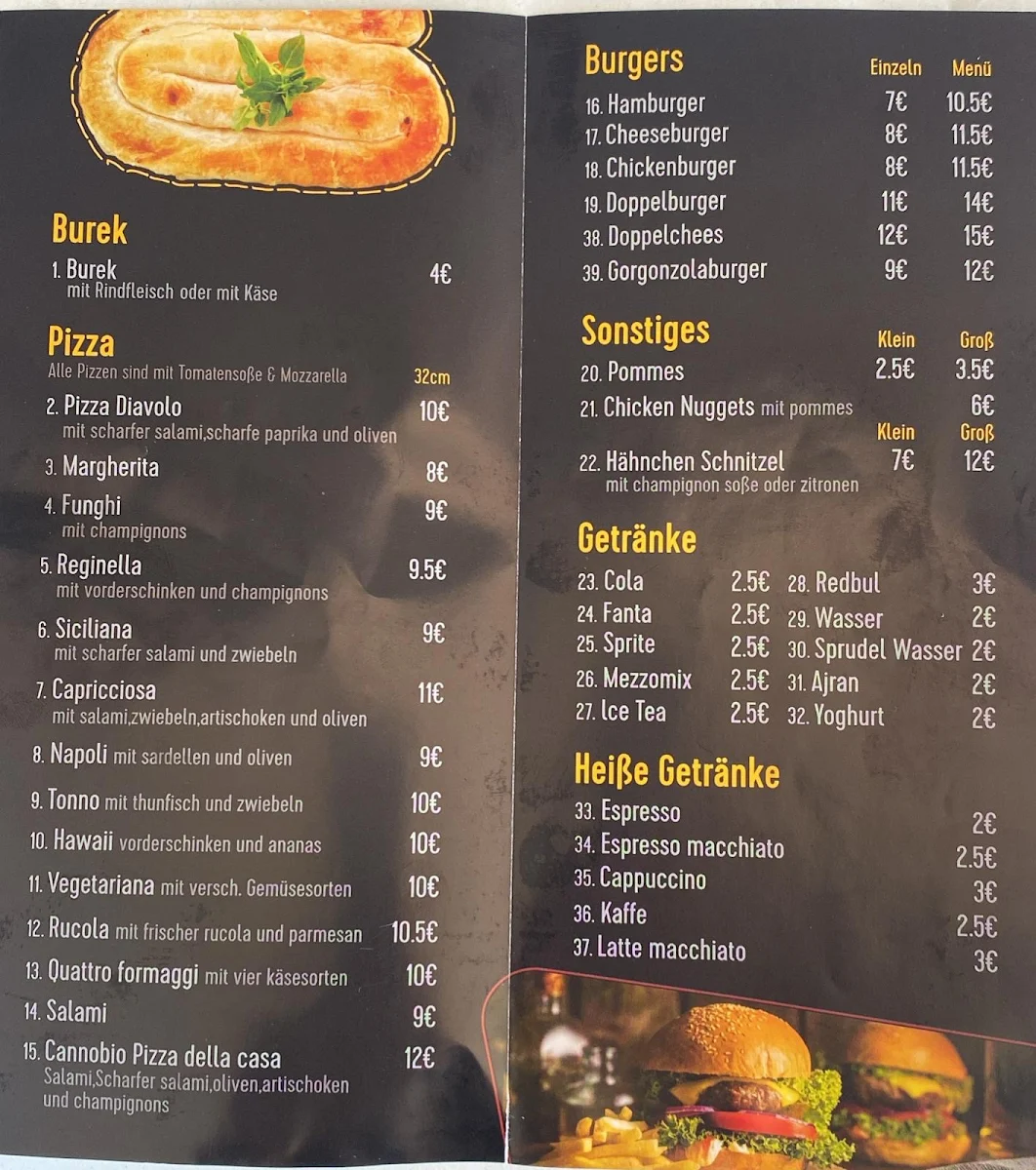 Speisekarte photo 1