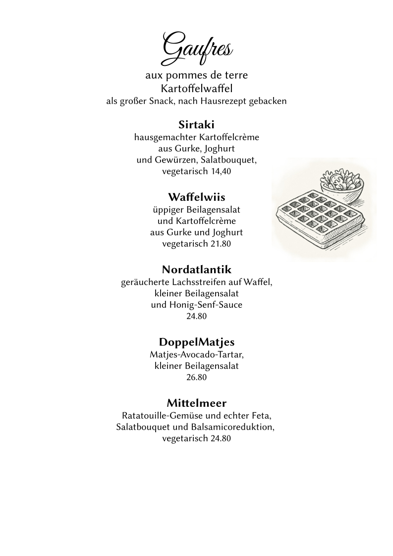 Speisekarte photo 1