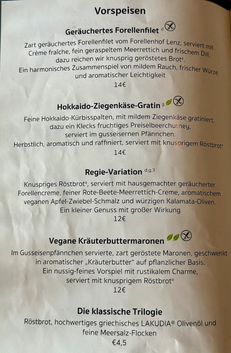 Speisekarte photo 1