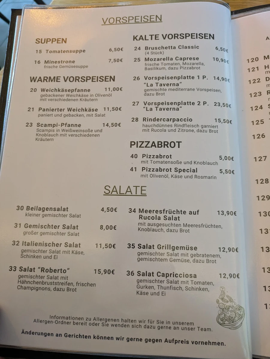 Speisekarte photo 1