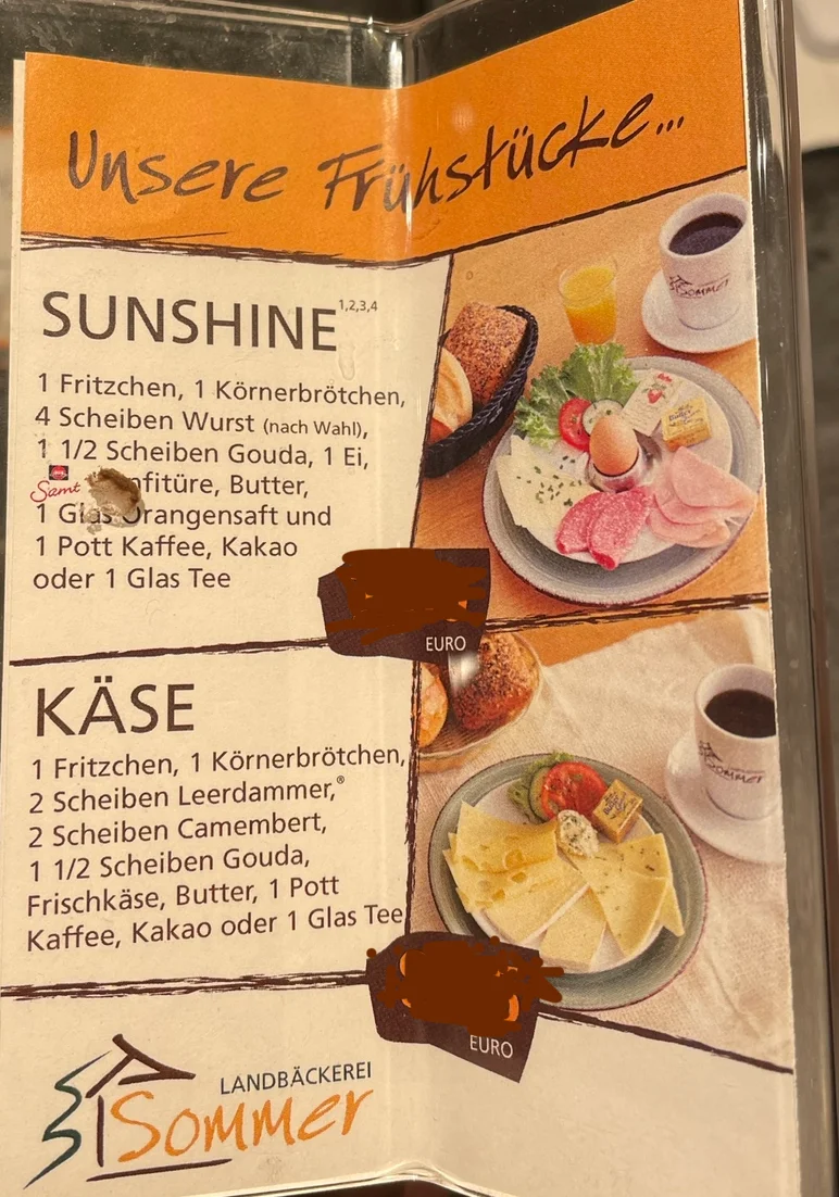 Speisekarte photo 1