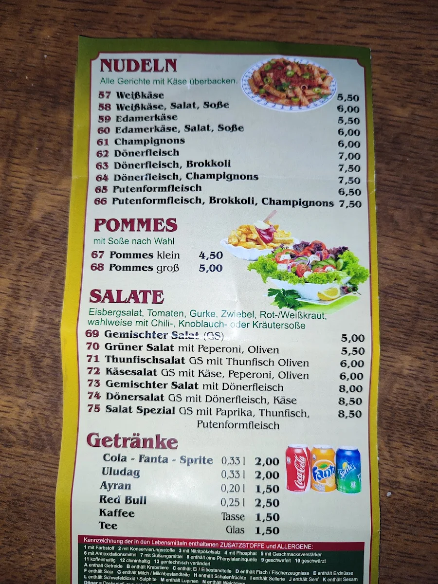 Speisekarte photo 1