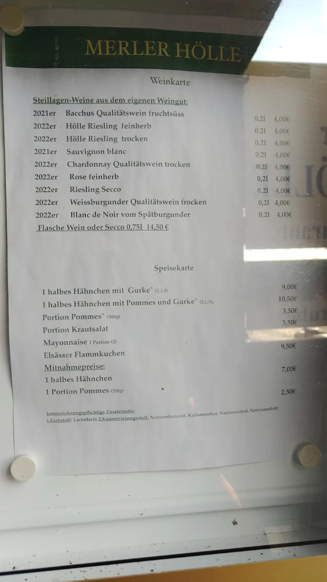 Speisekarte photo 2