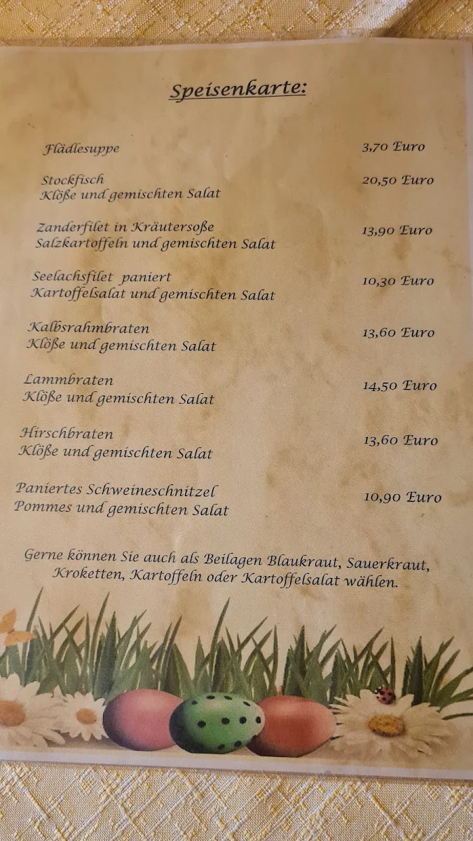 Speisekarte photo 4