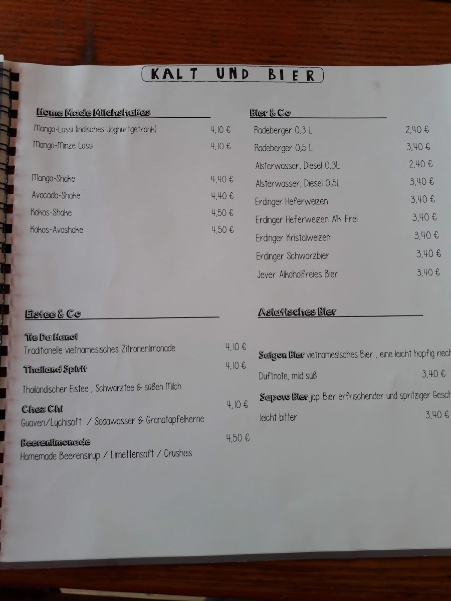 Speisekarte photo 8
