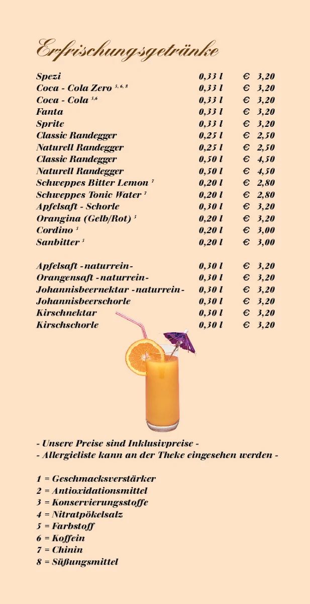 Speisekarte photo 4