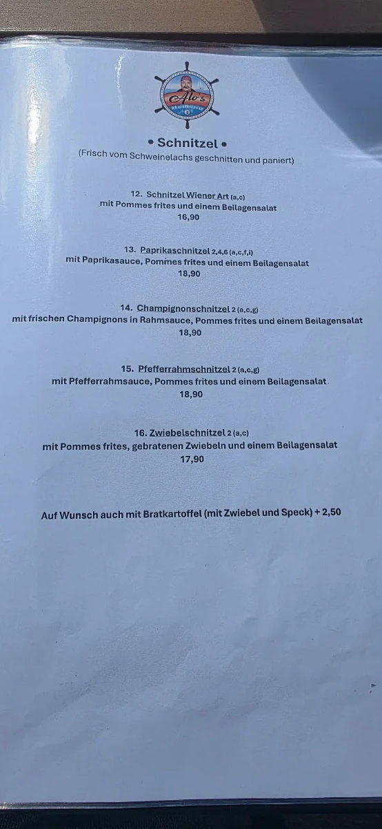 Speisekarte photo 1
