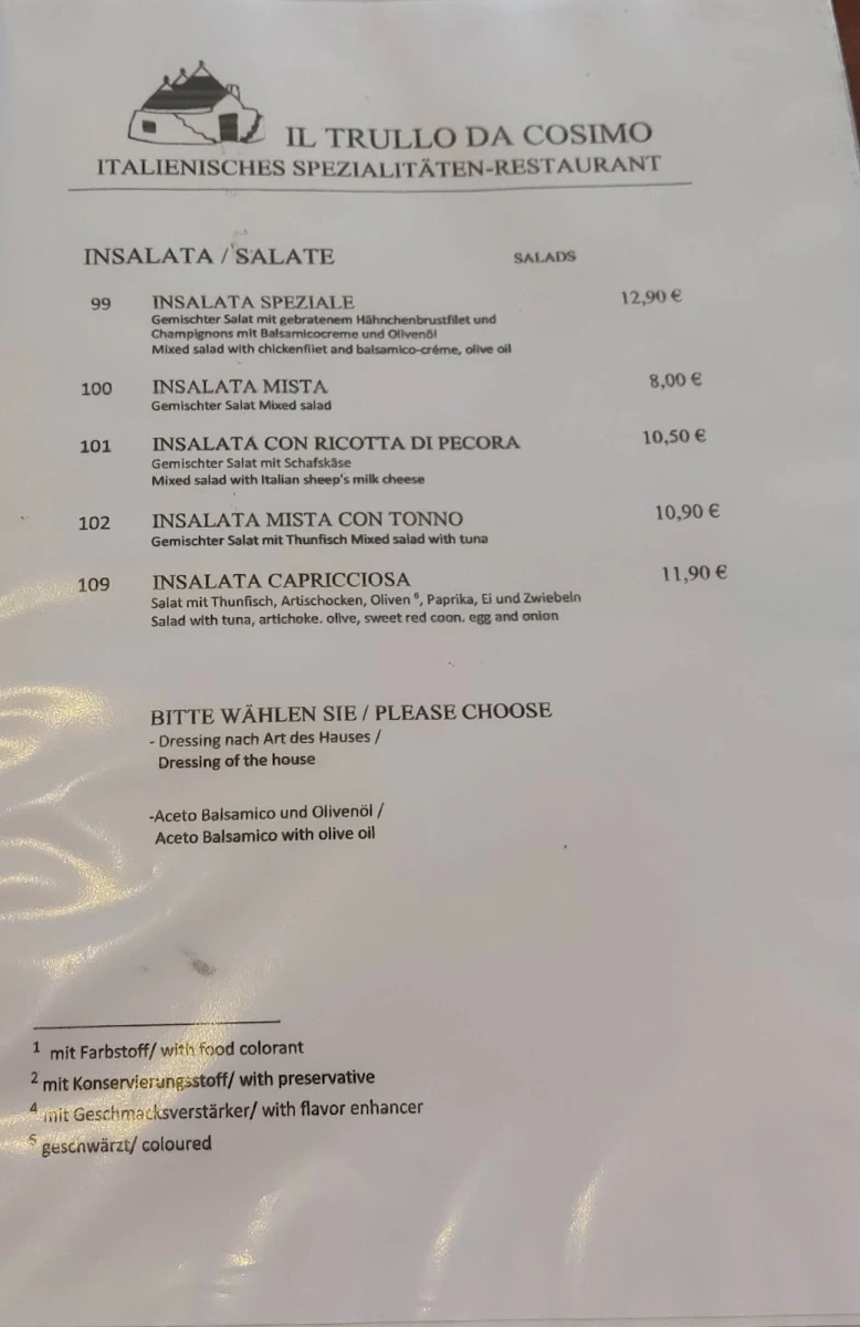 Speisekarte photo 4