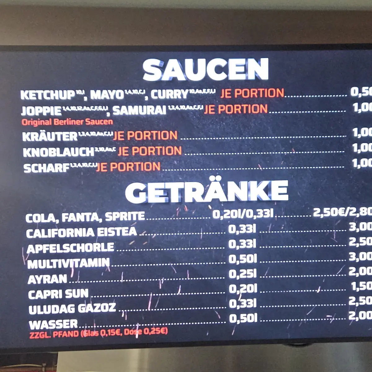 Speisekarte photo 2