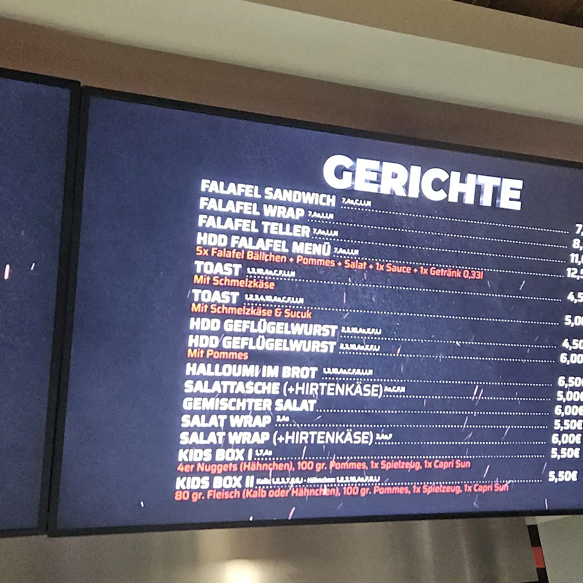 Speisekarte photo 3