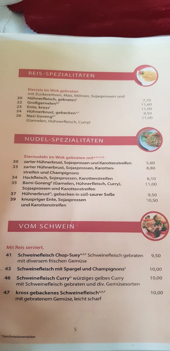 Speisekarte photo 1