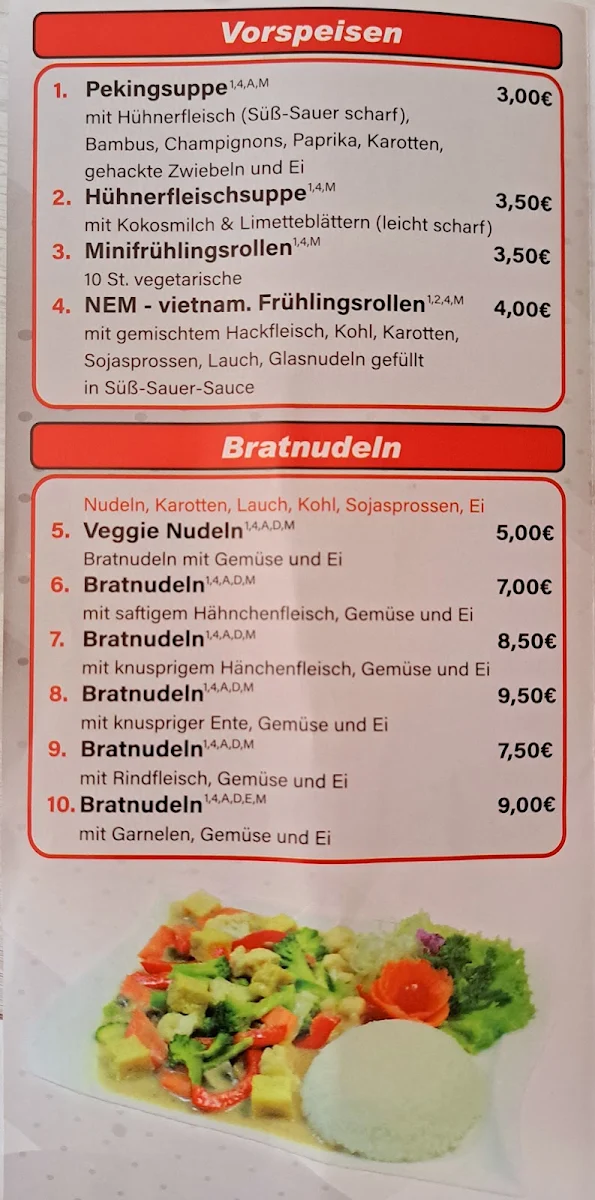 Speisekarte photo 1