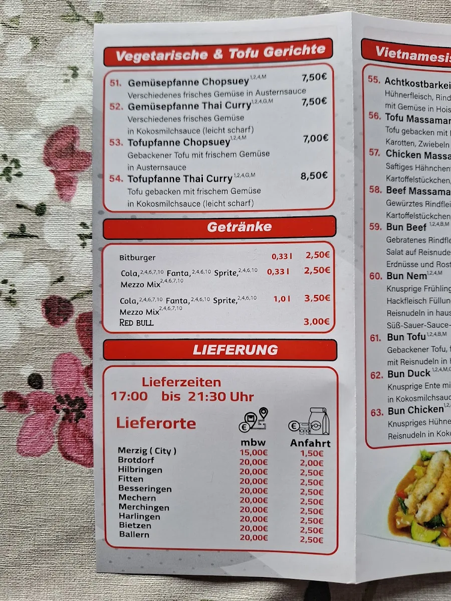 Speisekarte photo 2