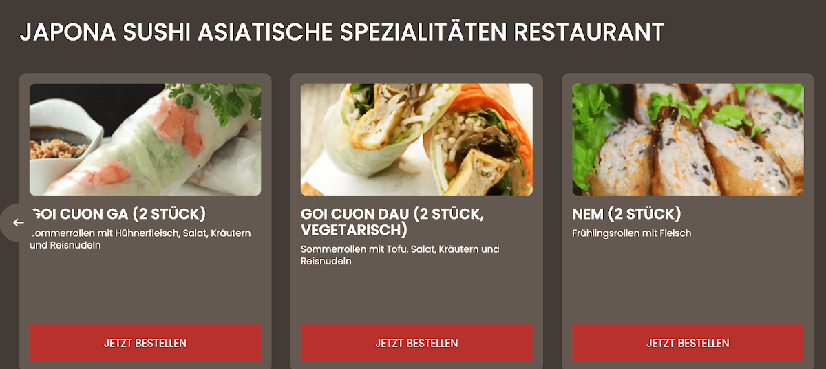 Speisekarte photo 1