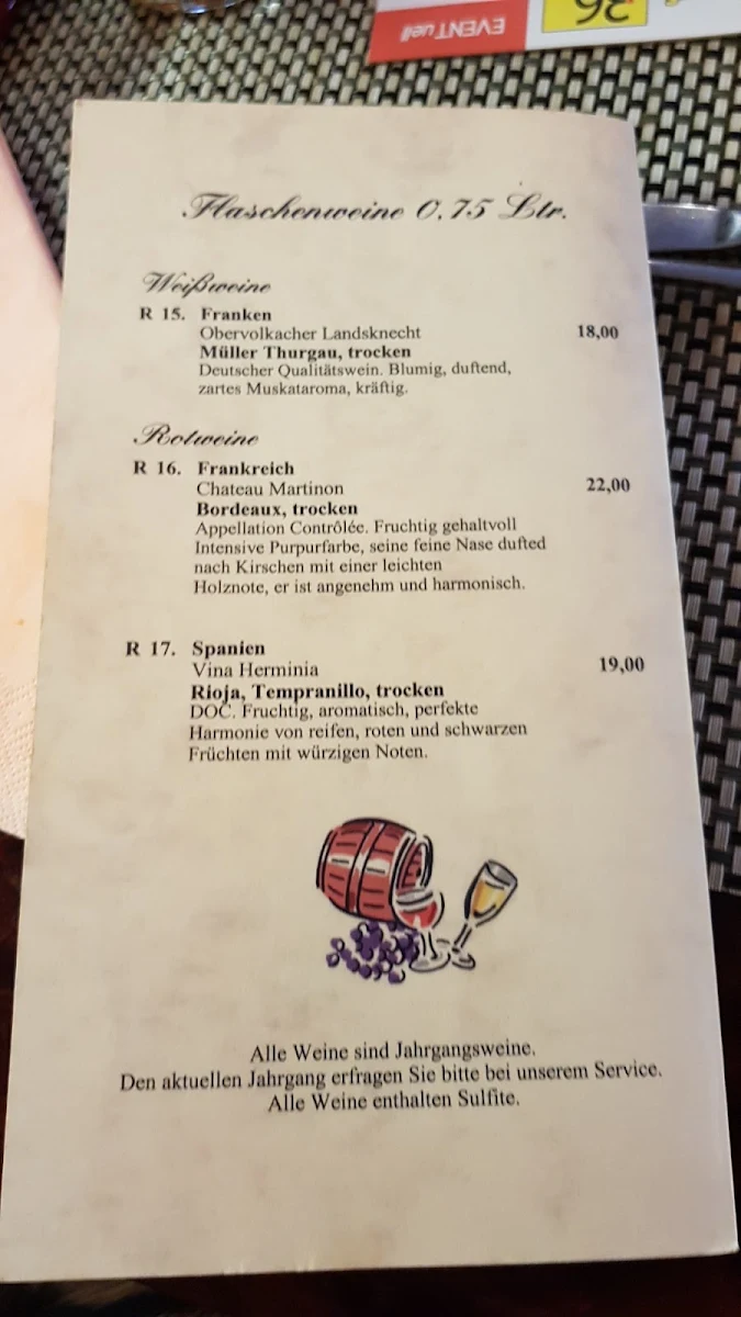 Speisekarte photo 3