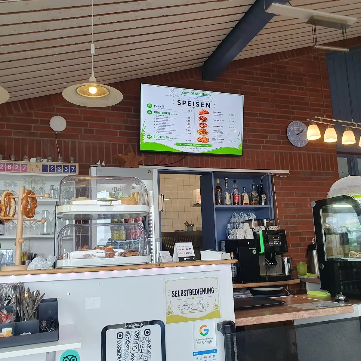 Atmosphäre, Café "Zum Strandkorb"