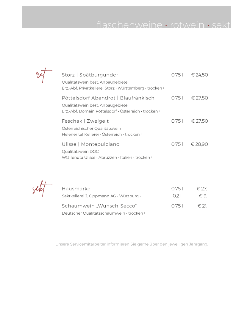 Speisekarte photo 7