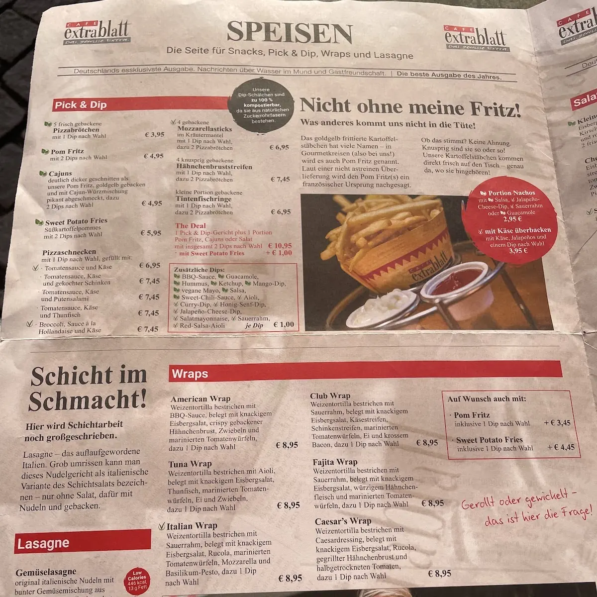 Speisekarte photo 3
