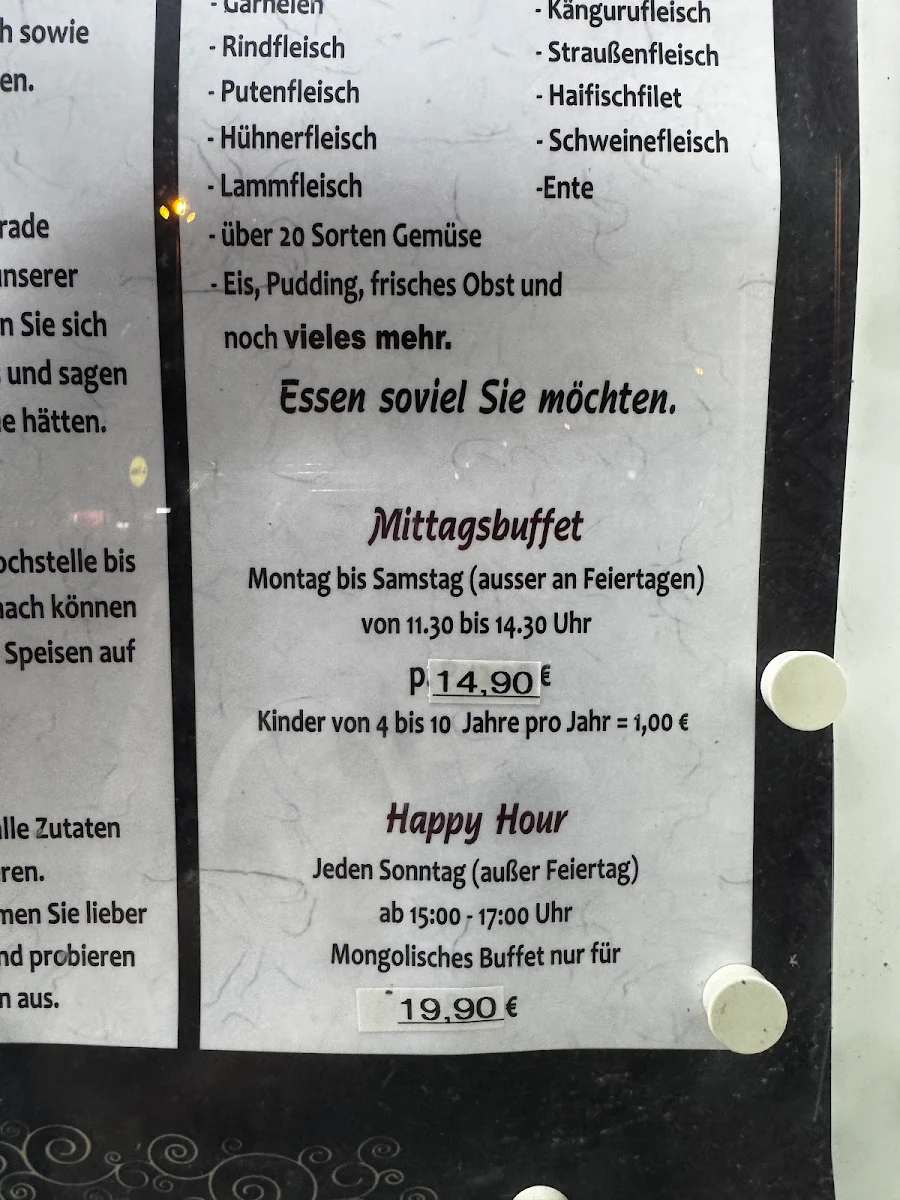 Speisekarte photo 5