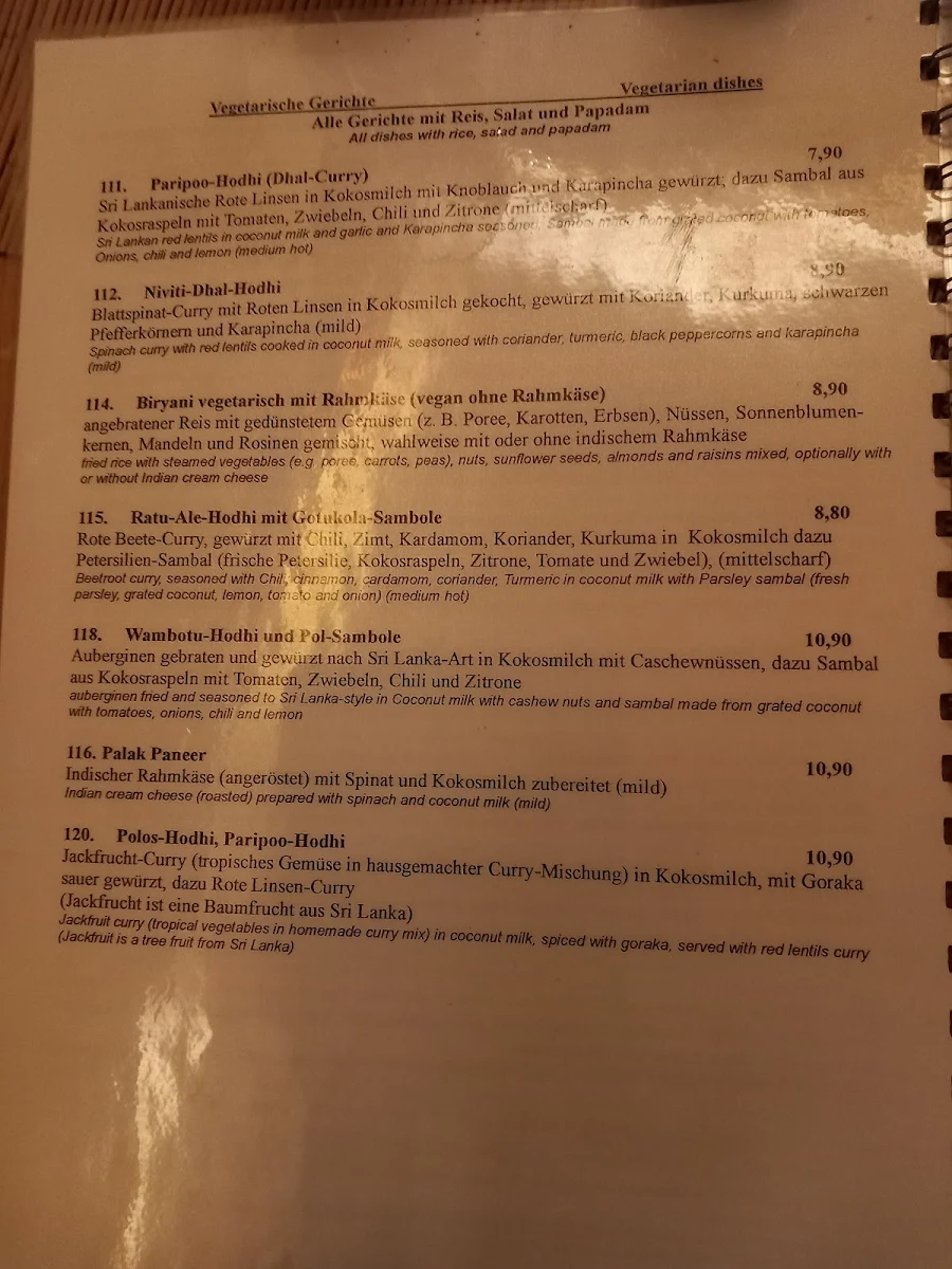 Speisekarte photo 1
