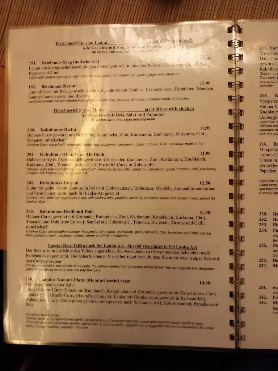 Speisekarte photo 3