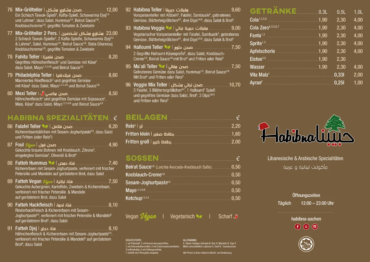 Speisekarte photo 3