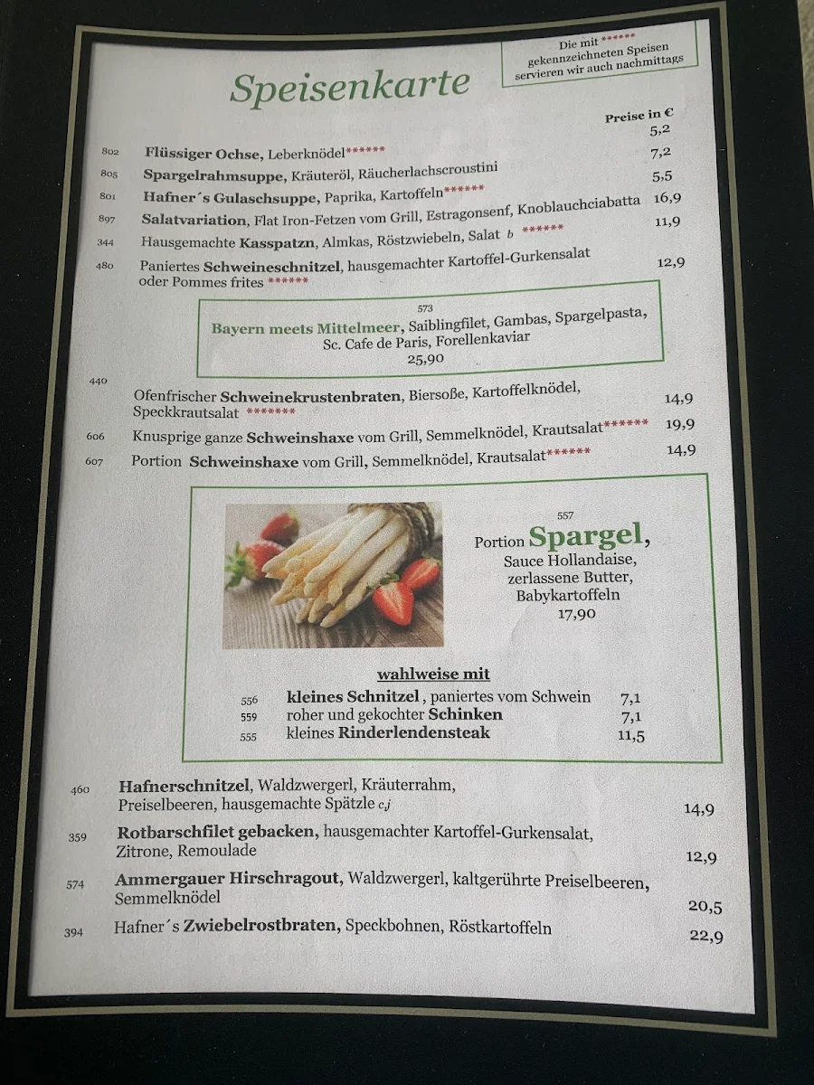 Speisekarte photo 6