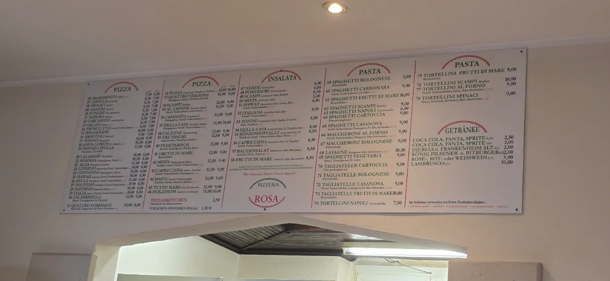 Speisekarte photo 1