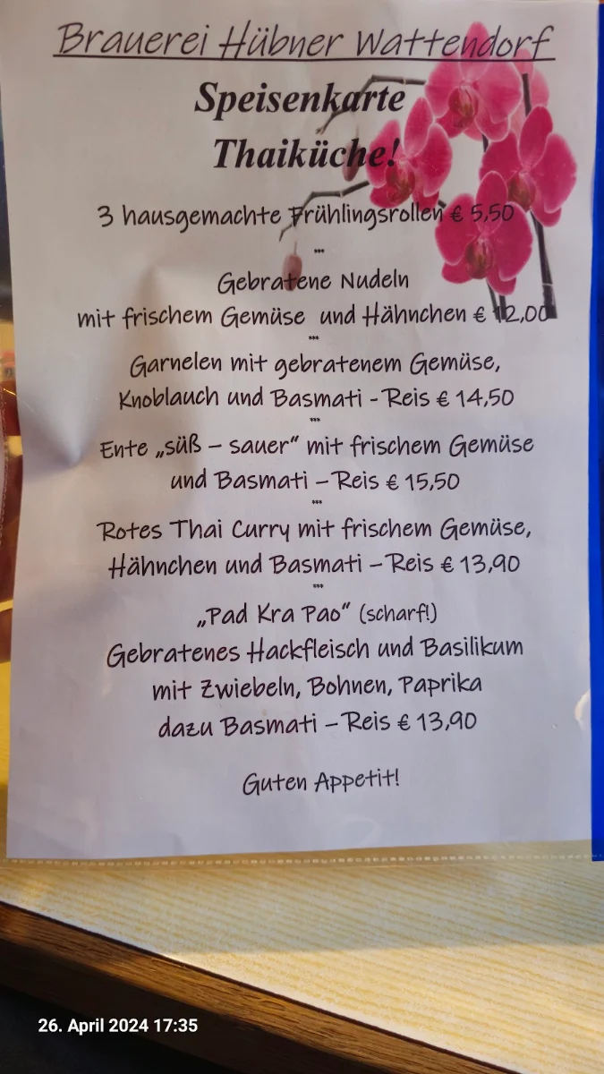 Speisekarte photo 5