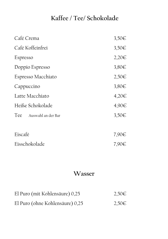 Speisekarte photo 3