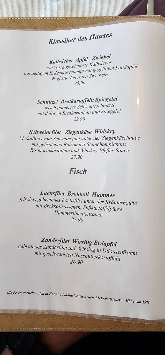 Speisekarte photo 2